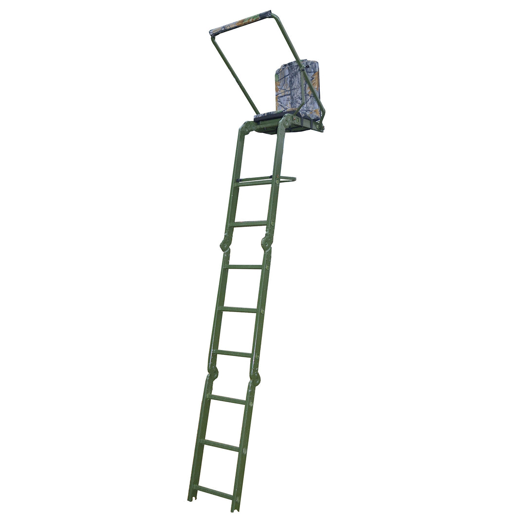 Ladder tree stand foldable