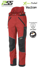 Afbeelding in Gallery-weergave laden, PSS X-treme Protect Wild boar hunt protection pants red
