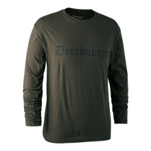 Afbeelding in Gallery-weergave laden, Deerhunter Logo T-shirt met lange mouwen
