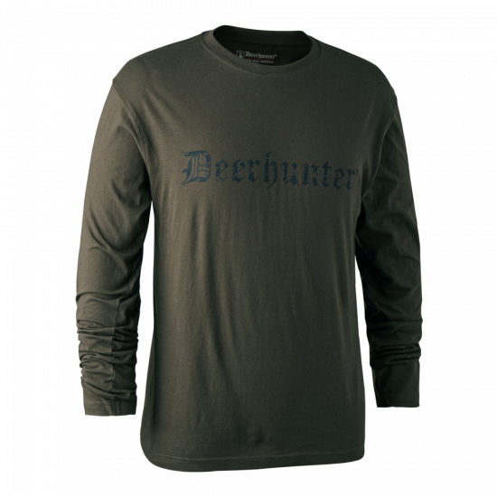 Deerhunter Logo T-shirt met lange mouwen